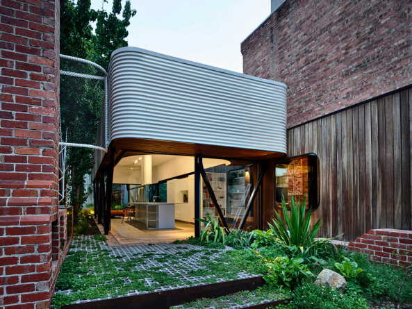 Austin Maynard Architects, Melbourne, Fitzroy, King Bill, Pavillon