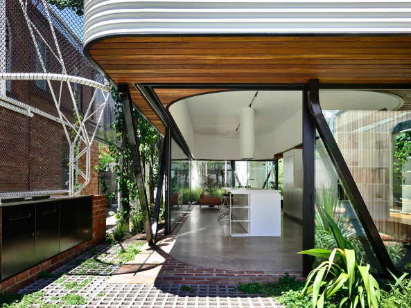Austin Maynard Architects, Melbourne, Fitzroy, King Bill, Pavillon