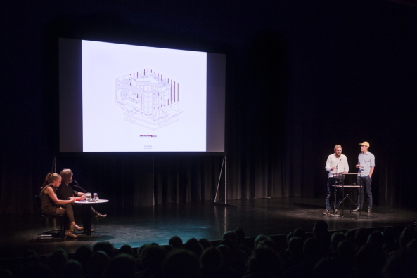 Tobias Mller und Frieder Knller vom Mnchner Bro Giorno