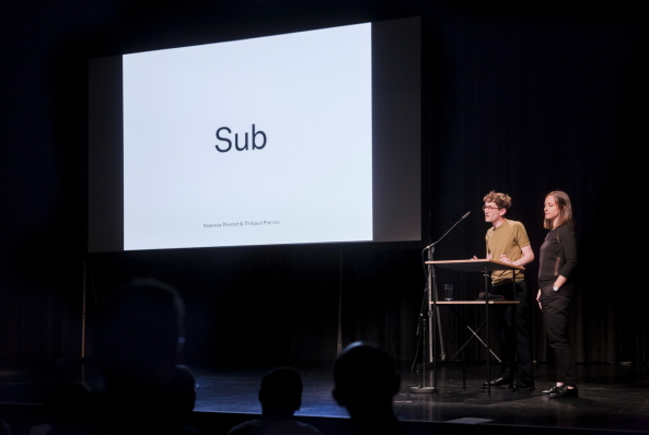 Vanessa Pointet und Thibault Pierron vom Bro Sub