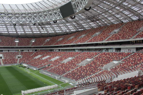Speech modernisieren Moskauer Luzhniki-Stadion