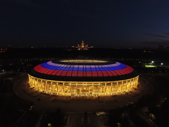 Speech modernisieren Moskauer Luzhniki-Stadion