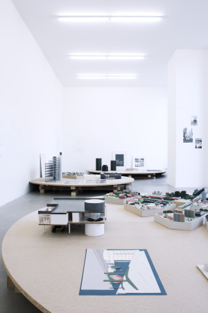 Gesprch in der Architektur Galerie Berlin