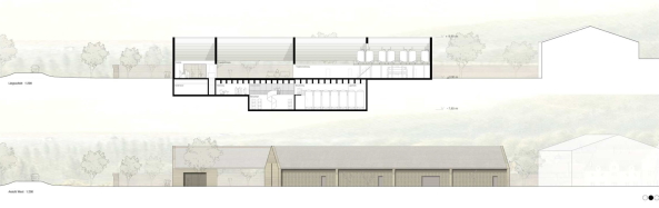 2. Preis: Friess und Moster Architekten (Neustadt) mit Die Landschaftsarchitekten. Bittkau-Barthfelder (Wiesbaden) und motorplan Architekten (Erfurt)