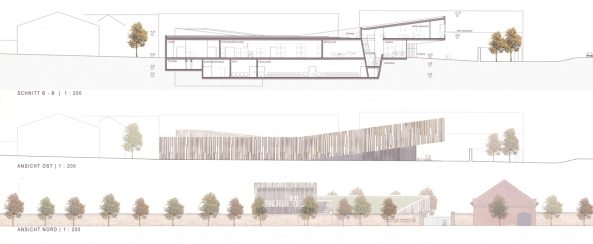 Anerkennung: Brambach Dressler Architekten (Halle an der Saale) mit Drr Landschaftsarchitekten (Halle an der Saale)