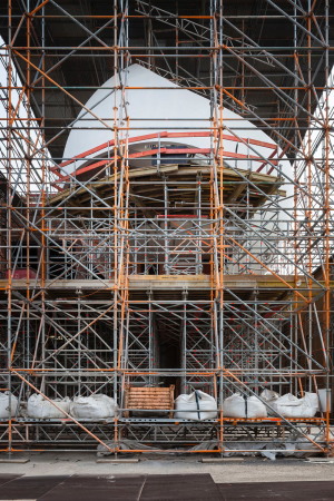 Baustellenbesuch bei Oscar Niemeyer in Leipzig