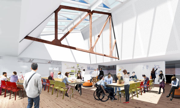 Ziegelfabrikumbau von LGA Architectural Partners