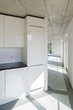 Die dreieckigen Kchen werden als solche kaum wahrgenommen.