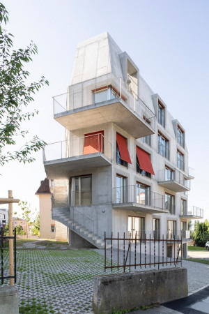 Wohnhaus von Dreier Frenzel in Renens bei Lausanne