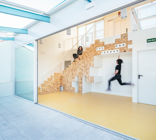 elii, Save the Children Foundation, Madrid, Vallecas, Plaza Puerto Rubio