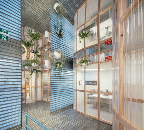 elii, Save the Children Foundation, Madrid, Vallecas, Plaza Puerto Rubio