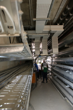 Baustellenbesuch bei der Sanierung der Oper Kln