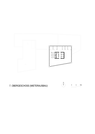 Grundriss 7. Obergeschoss