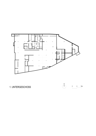 Grundriss 1. Untergeschoss