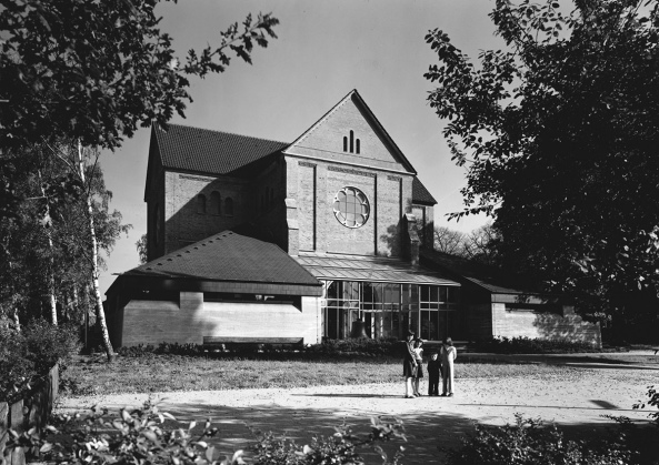 Kirche St. Marien in Herten-Langenbochum, Ergnzung und Sanierung, 1977
