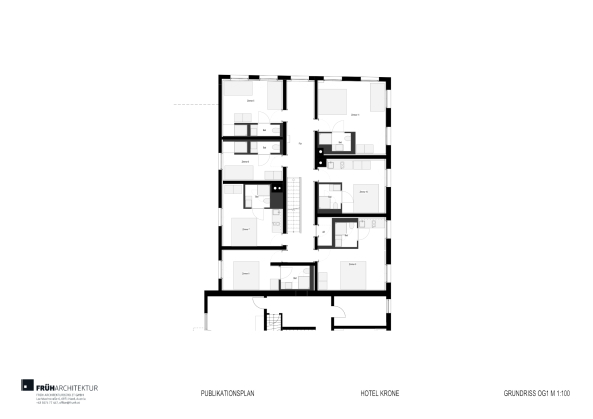 Grundriss 1. Obergeschoss