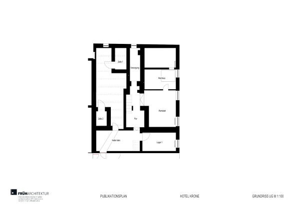 Grundriss Untergeschoss