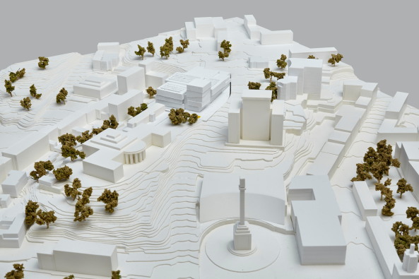 2. Preis: BUR, Kiew, Modell im stdtischen Kontext