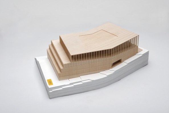 1. Preis: Kleihues + Kleihues, Berlin, Modell