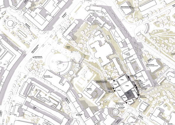 2. Preis: BUR, Lageplan