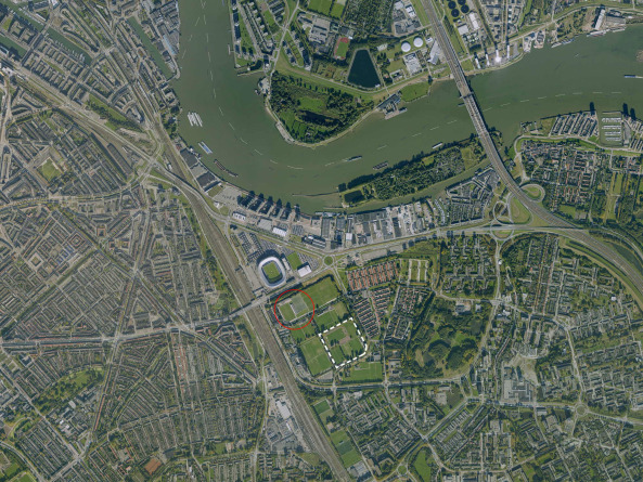 Das Trib�nenhaus von NL architects befindet sich im S�den von Rotterdam.