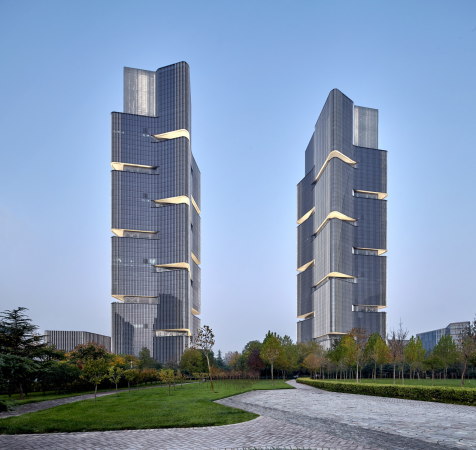 Greenland Central Plaza, Zhengzhou, gmp Architekten