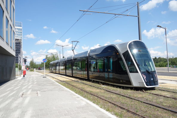 Beiler Franois Fritsch, Luxtram, Luxemburg Kirchberg, Pfaffenthal-Kirchberg, Funicular, Straenbahn