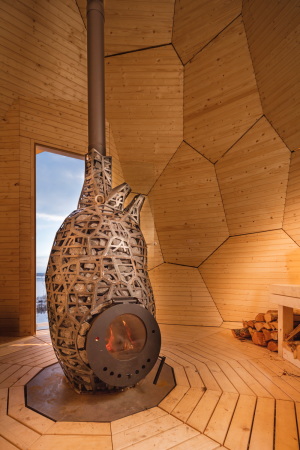 Pop-up-Sauna von Studio Bigert+Bergstrm