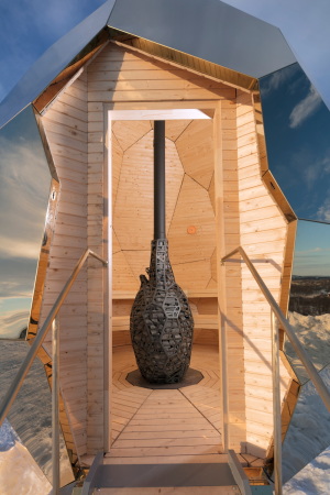 Pop-up-Sauna von Studio Bigert+Bergstrm