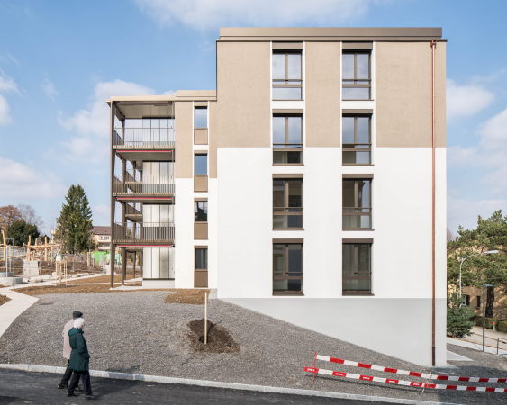Wohnanlage, Wohnberbauung, housing, Meier Hug Architekten, Zrich, grner Innenhof