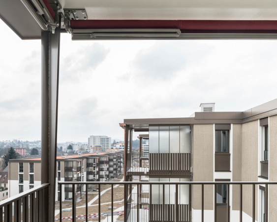 Wohnanlage, Wohnberbauung, housing, Meier Hug Architekten, Zrich, grner Innenhof