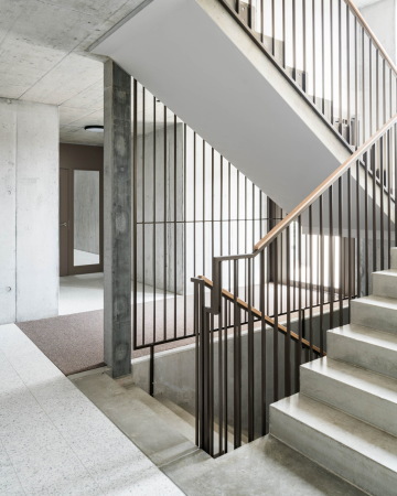 Wohnanlage, Wohnberbauung, housing, Meier Hug Architekten, Zrich, grner Innenhof