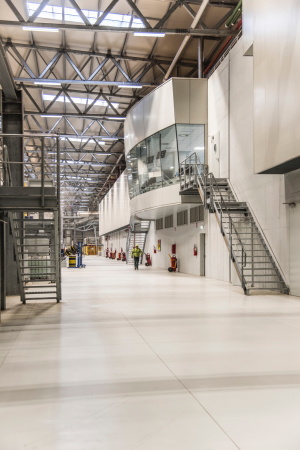 Fabrikgebude in Osoppo von Studio Valle Architetti