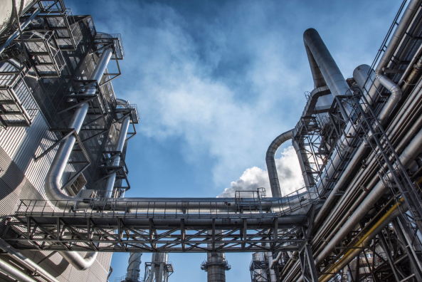 Fabrikgebude in Osoppo von Studio Valle Architetti