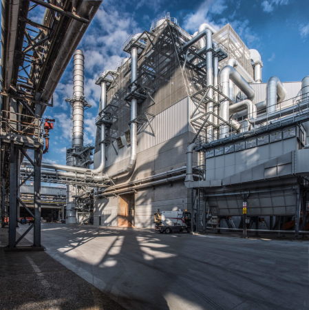 Fabrikgebude in Osoppo von Studio Valle Architetti