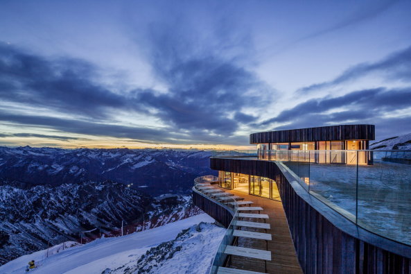 Engere Wahl: Gipfelrestaurant Nebelhorn, Oberstdorf, Hermann Kaufmann + Partner, Bauherr: Nebelhornbahn AG