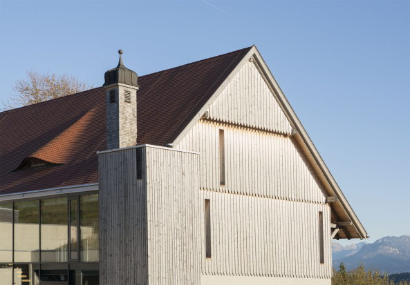 Engere Wahl: Europazentrum Gut Hochreute, Allgu, Dietrich Untertrifaller Architekten, Bauherr: Buddhismusstiftung Diamantweg