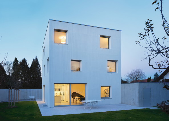 Eine Anerkennung: Haus D in Mering, Eberle Architekten, Bauherr: Pia und Raphael Diecke
