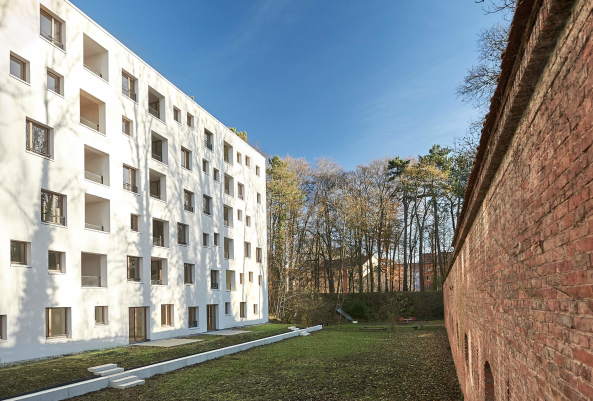 Ein Preis: Soziale Wohnbebauung Neu-Ulm, Braunger Wrtz Architekten, Bauherr: Wohnungsgesellschaft der Stadt Neu-Ulm GmbH