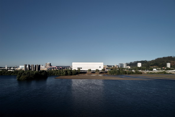 Theater in Concepcin, Smiljan Radic, Eduardo Castillo, Gabriela Medrano, Beton, Zelt, Fertigstellung