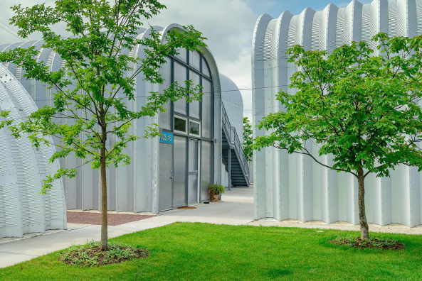 Die H�tten sind zwischen 44 und 148 Quadratmeter gro�.