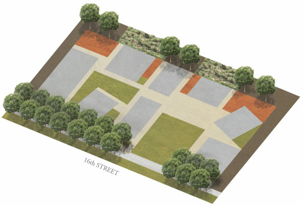 ...von der Aufteilung der Flchen, ...