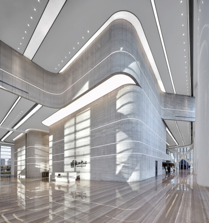 Zwillingstrme, Hochhuser, gmp, Zhengzhou, China, Neubau, Brokomplex