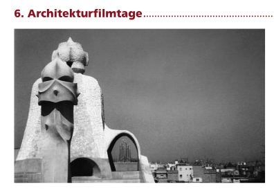 6. Architekturfilmtage in Mnchen