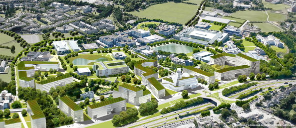 24 Hektar werden am University College Dublin neu beplant.