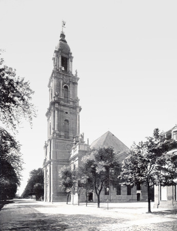 Garnisonkirche um 1900, Album von Potsdam und Umgegend. Globus Verlag Berlin, 1904