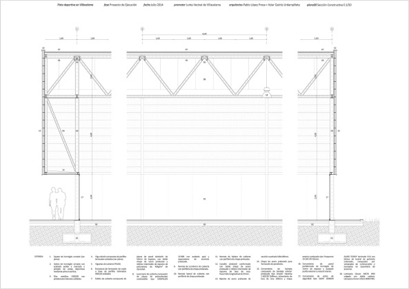 Turnhalle in Nordspanien von Quirs Presa