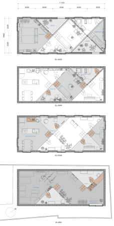 Einfamilienhaus in Osaka von Tato Architects