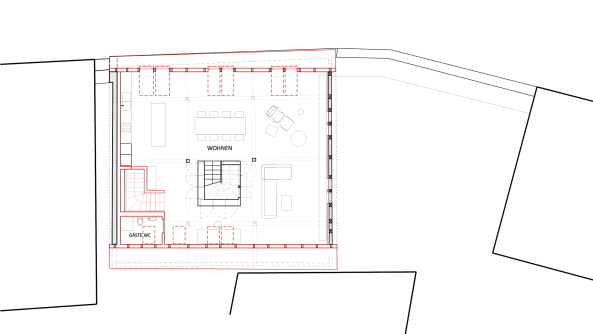 Grundriss 3. Obergeschoss
