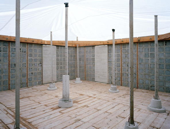 Studierende bauen Kunstpavillon in Lausanne